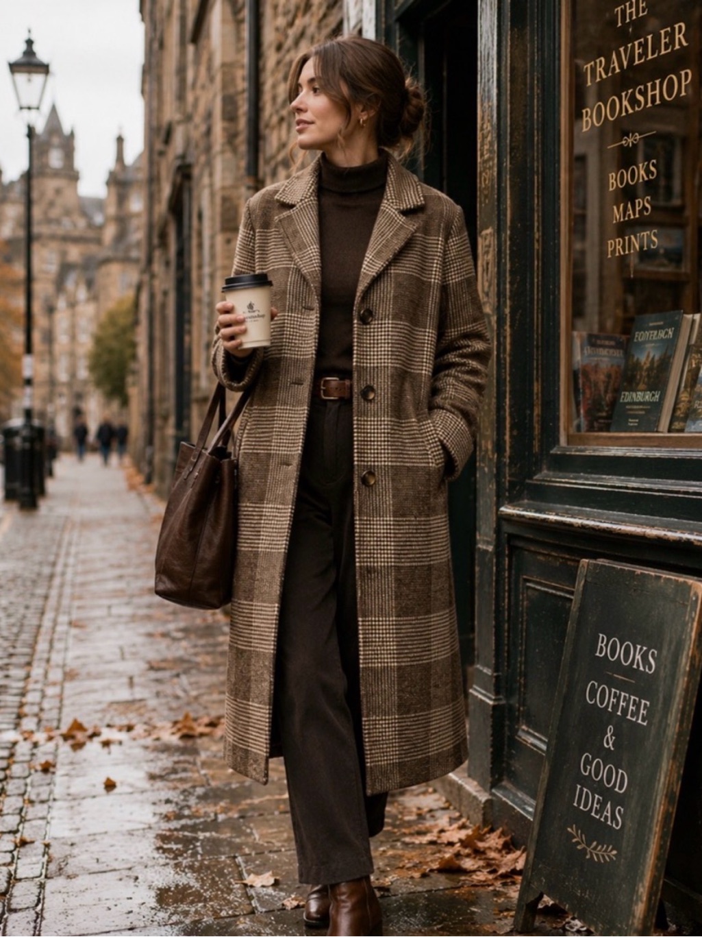 Abercrombie And Fitch Wool Blend Dad Coat - Medium